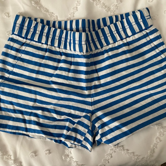 J CREW Blue Grey Tailored Shorts main image 0